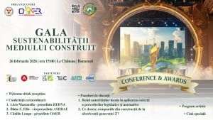 Gala Sustenabilităţii Mediului Construit va avea loc pe 26 februarie 2026, la Bucureşti